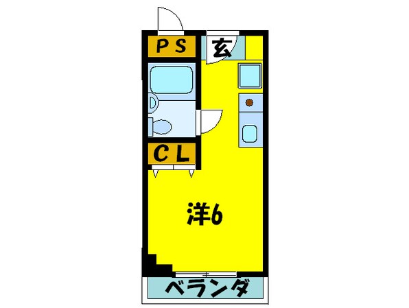 柳本ビルの物件間取画像